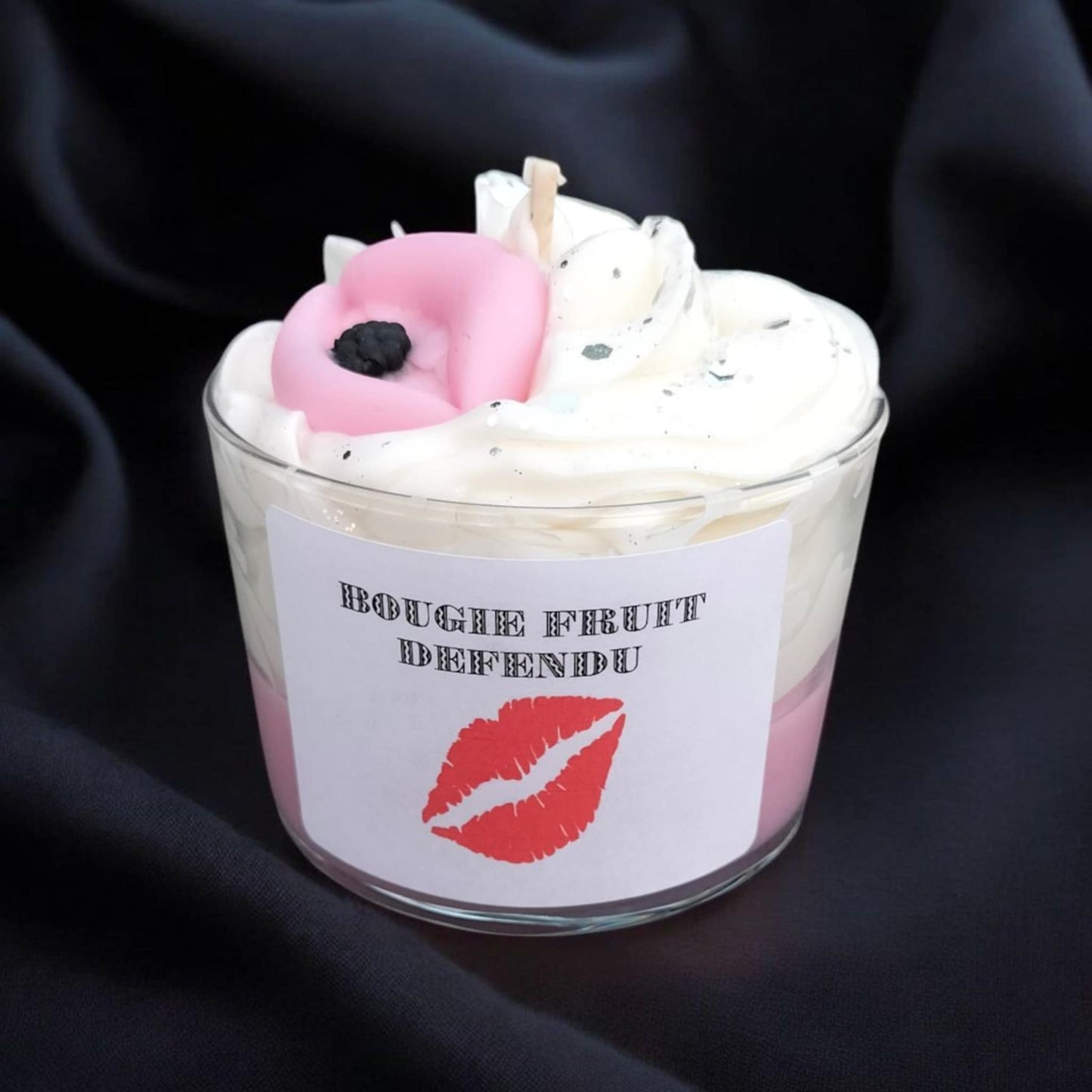 Bougie gourmande fruit défendu