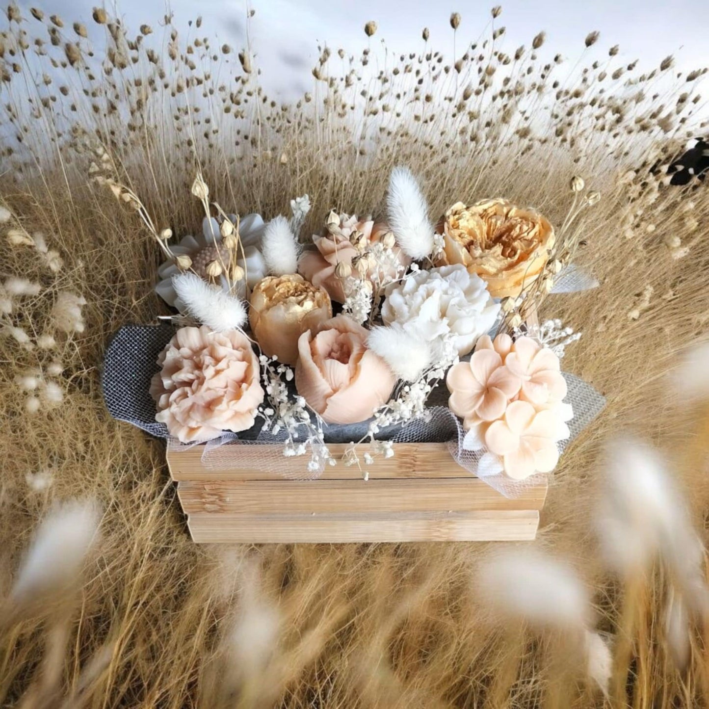 Bouquet fleur de coton