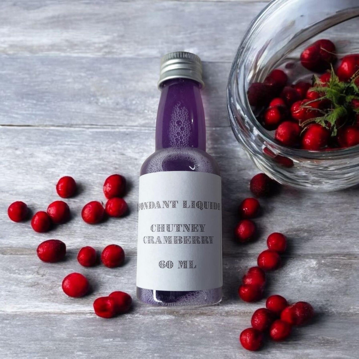 Fondant liquide chutney cranberry