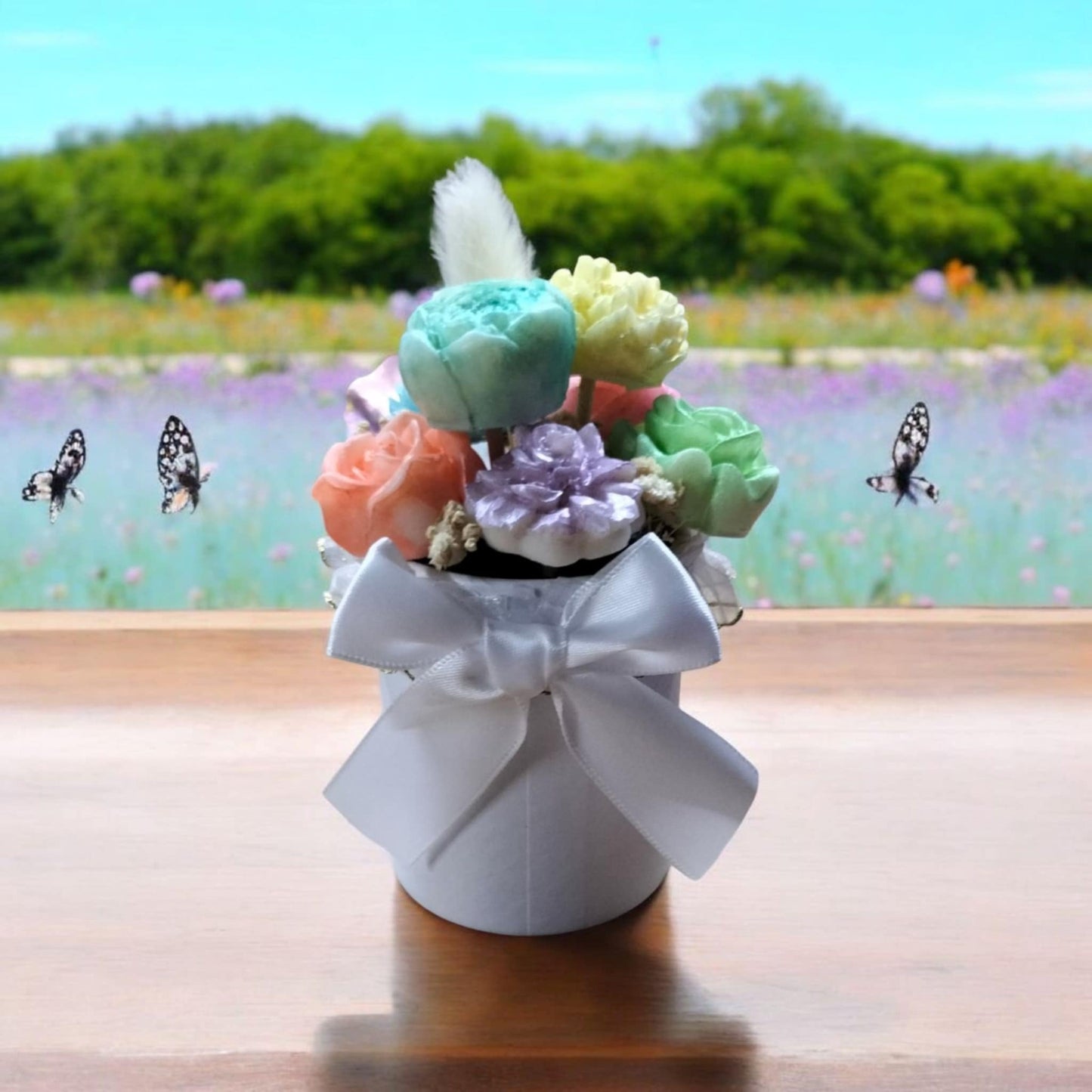 Mini bouquet monoi vanillé