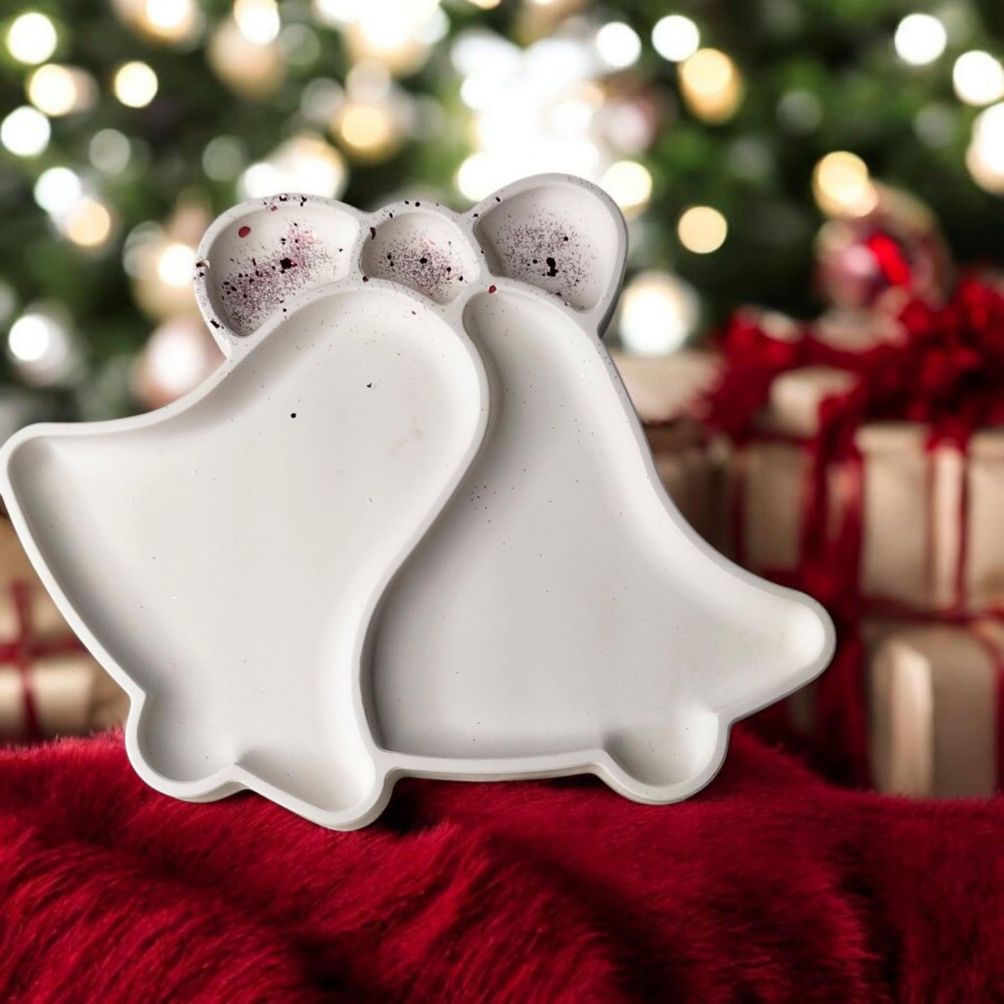 Plateau cloches de noël