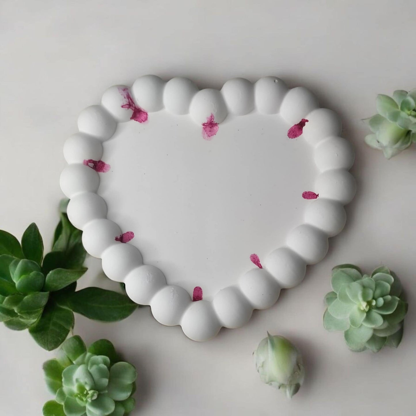 Vide poche cœur boule