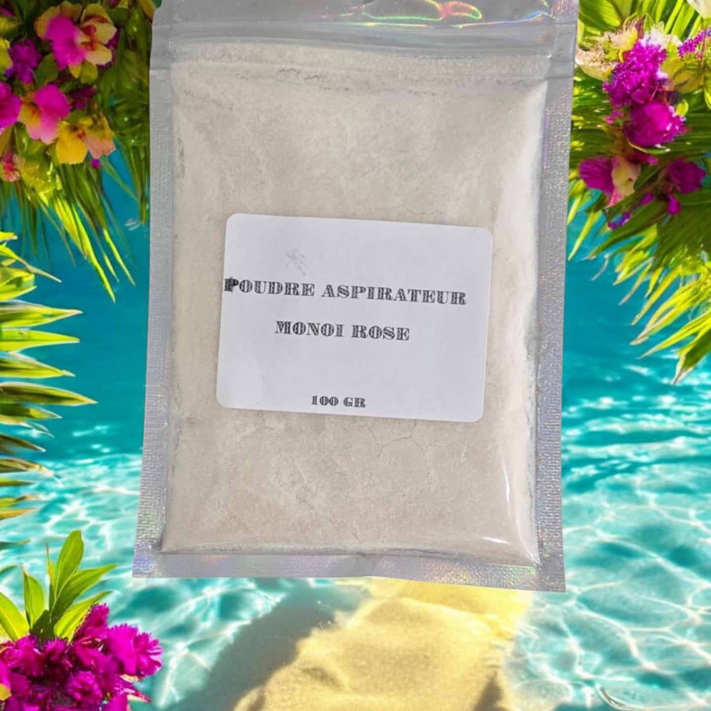 Poudre parfumée monoi rosé