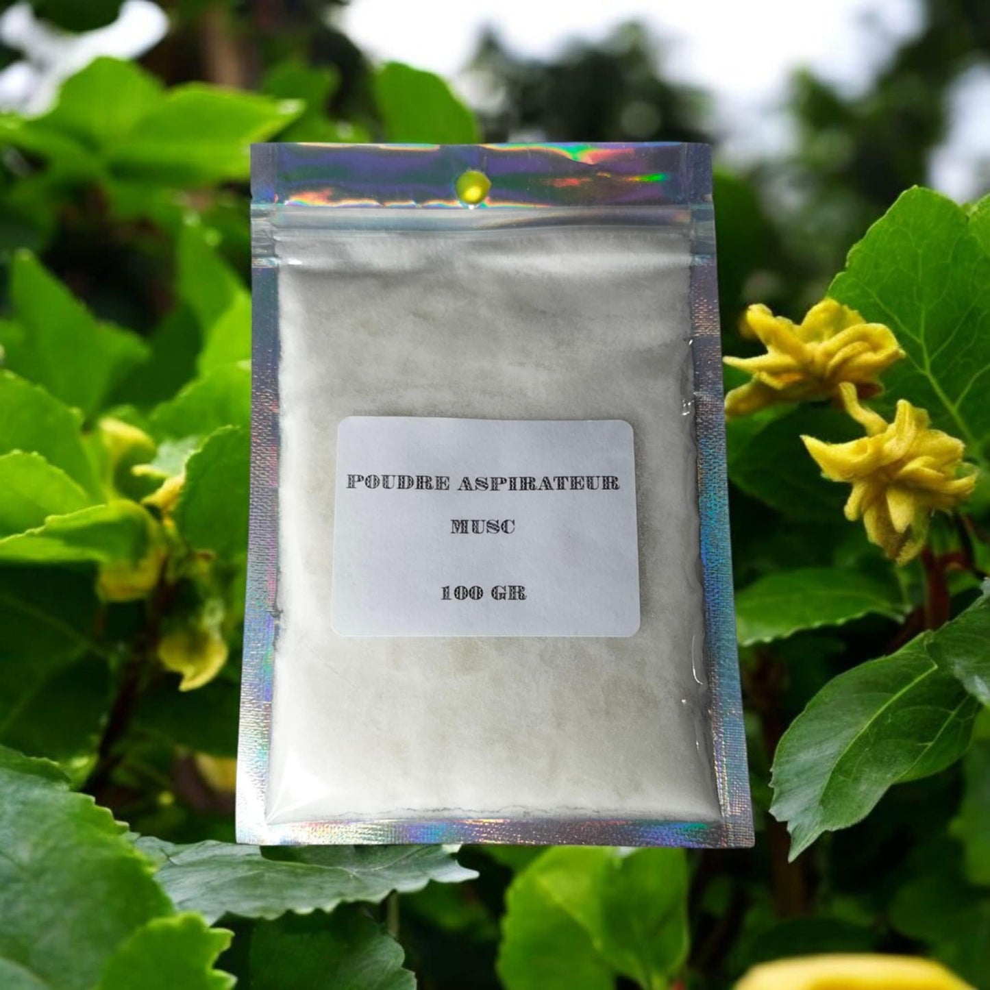 Poudre parfumée musc