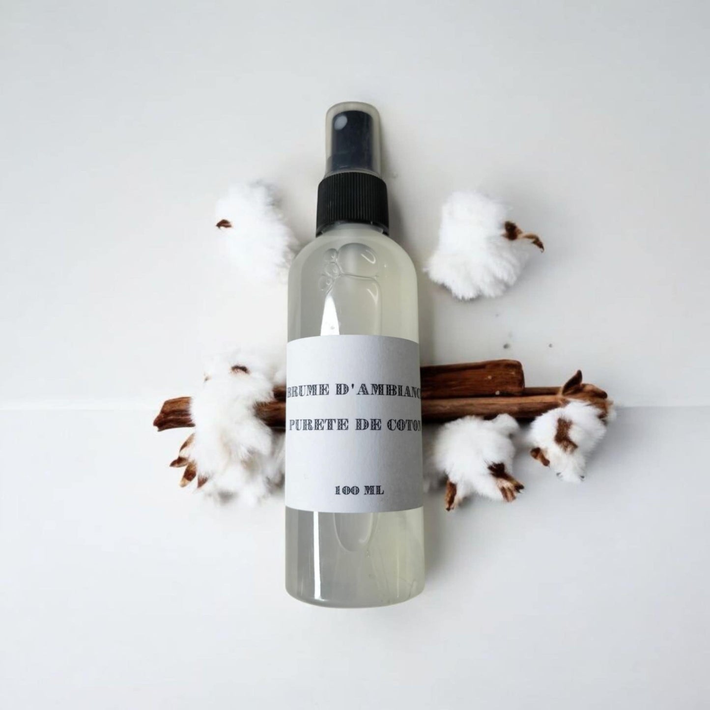 Brume textile pureté de coton
